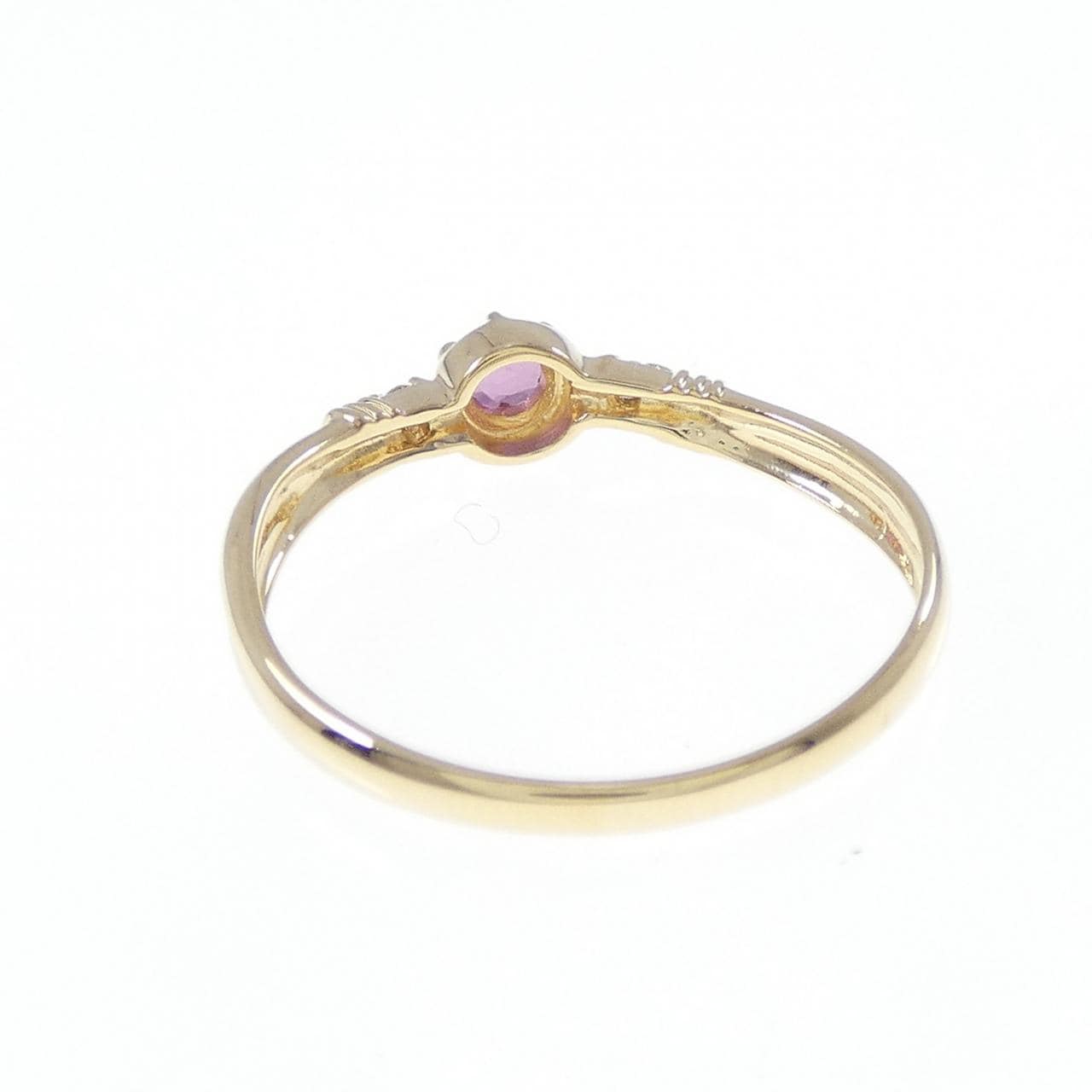 K18YG ルビー リング