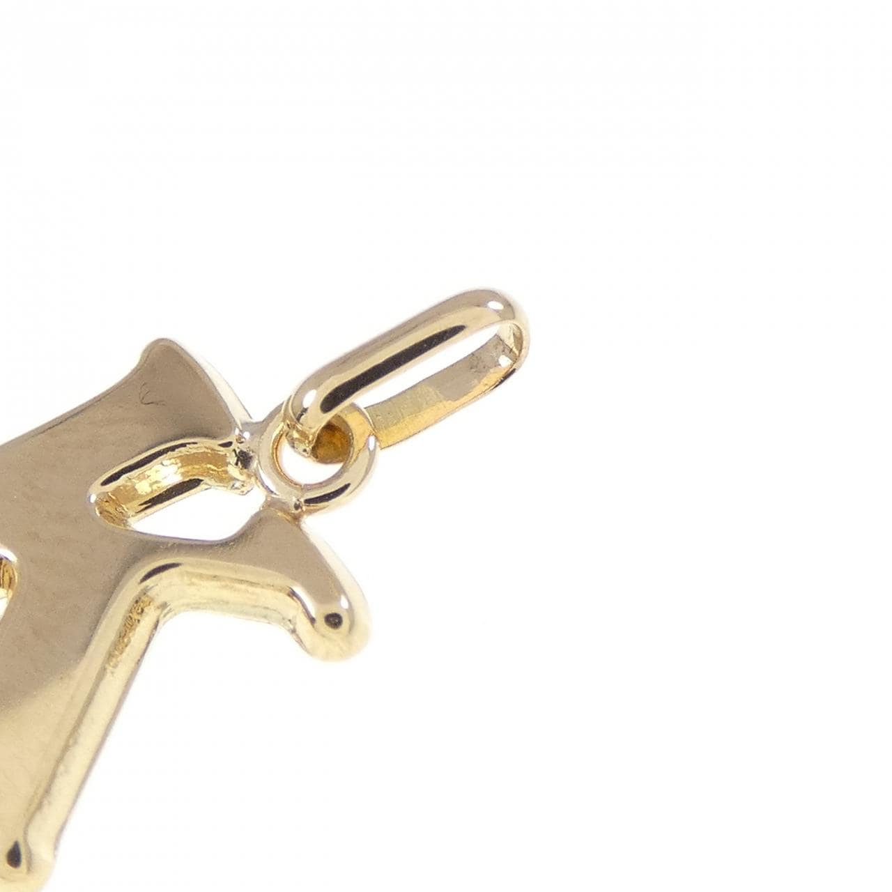 K18YG イニシャルK ペンダント