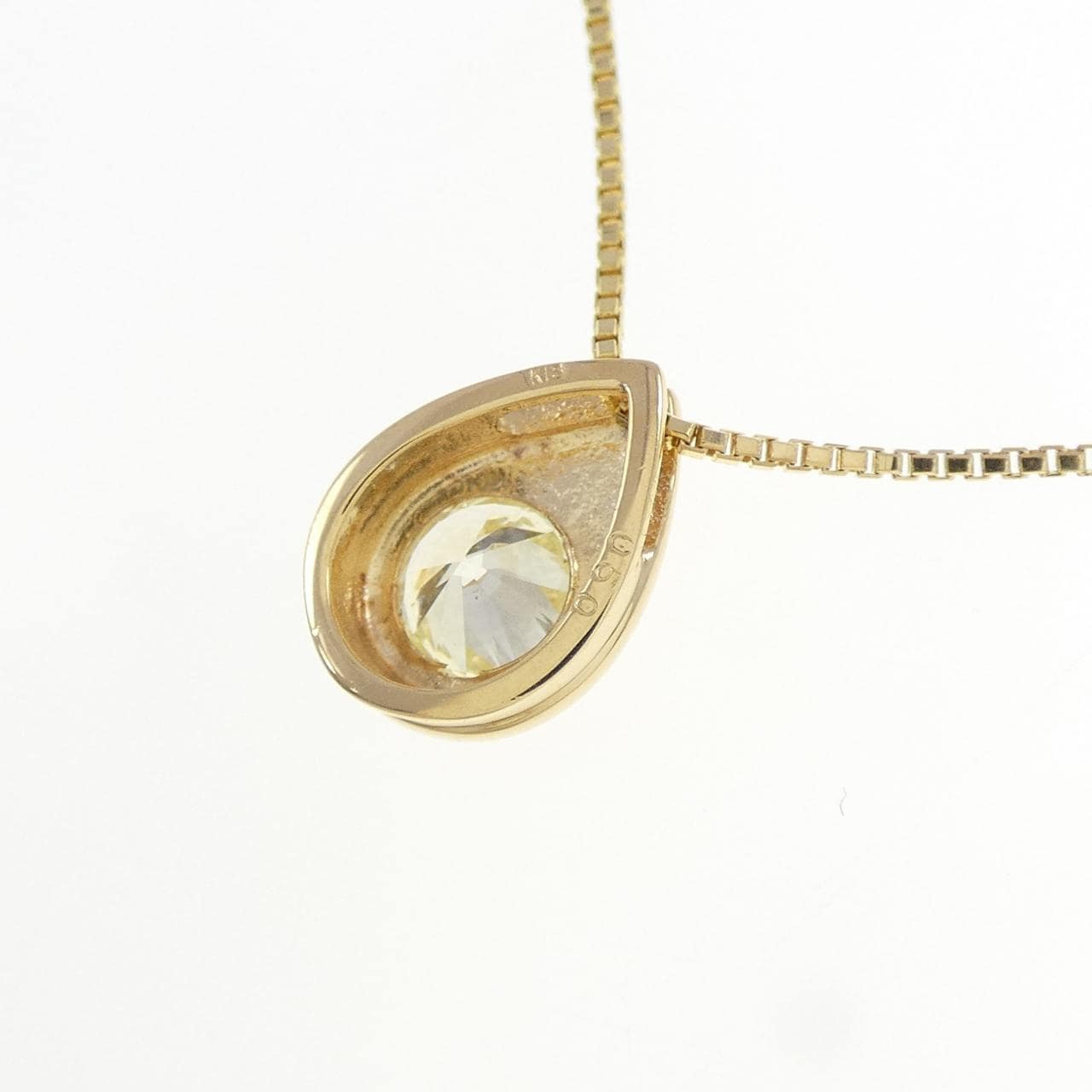 K18YG ダイヤモンド ネックレス 0.50CT