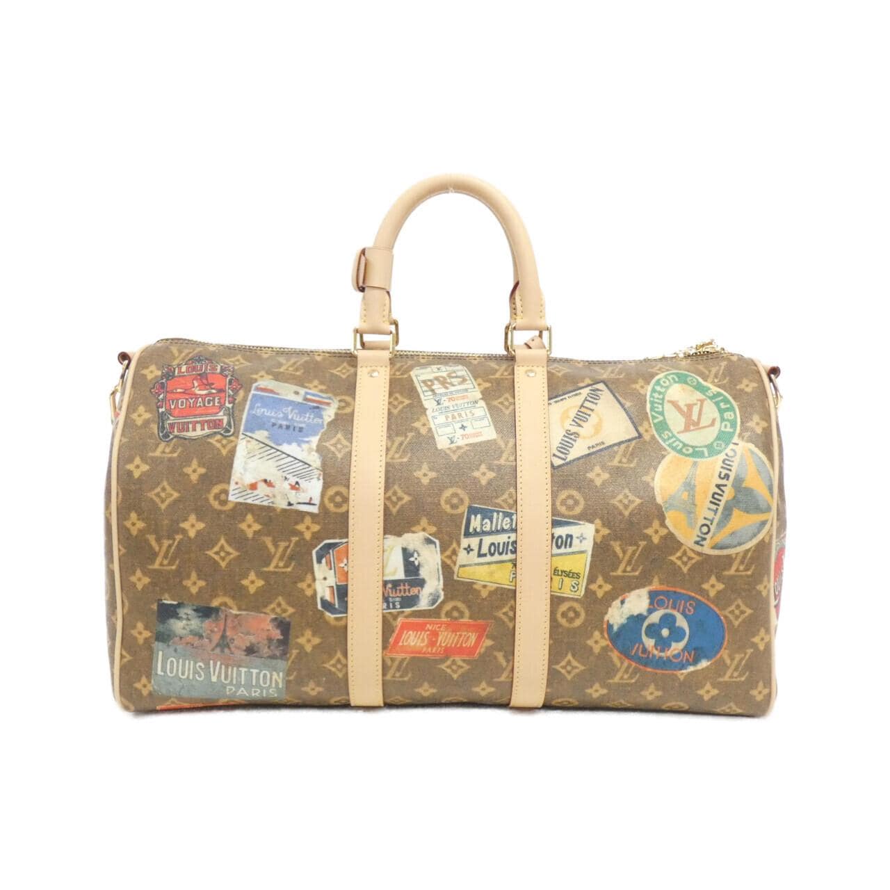 LOUIS VUITTON Monogram（LV 飞行模式）Keepall Bandouliere 45 厘米 M24960 波士顿包