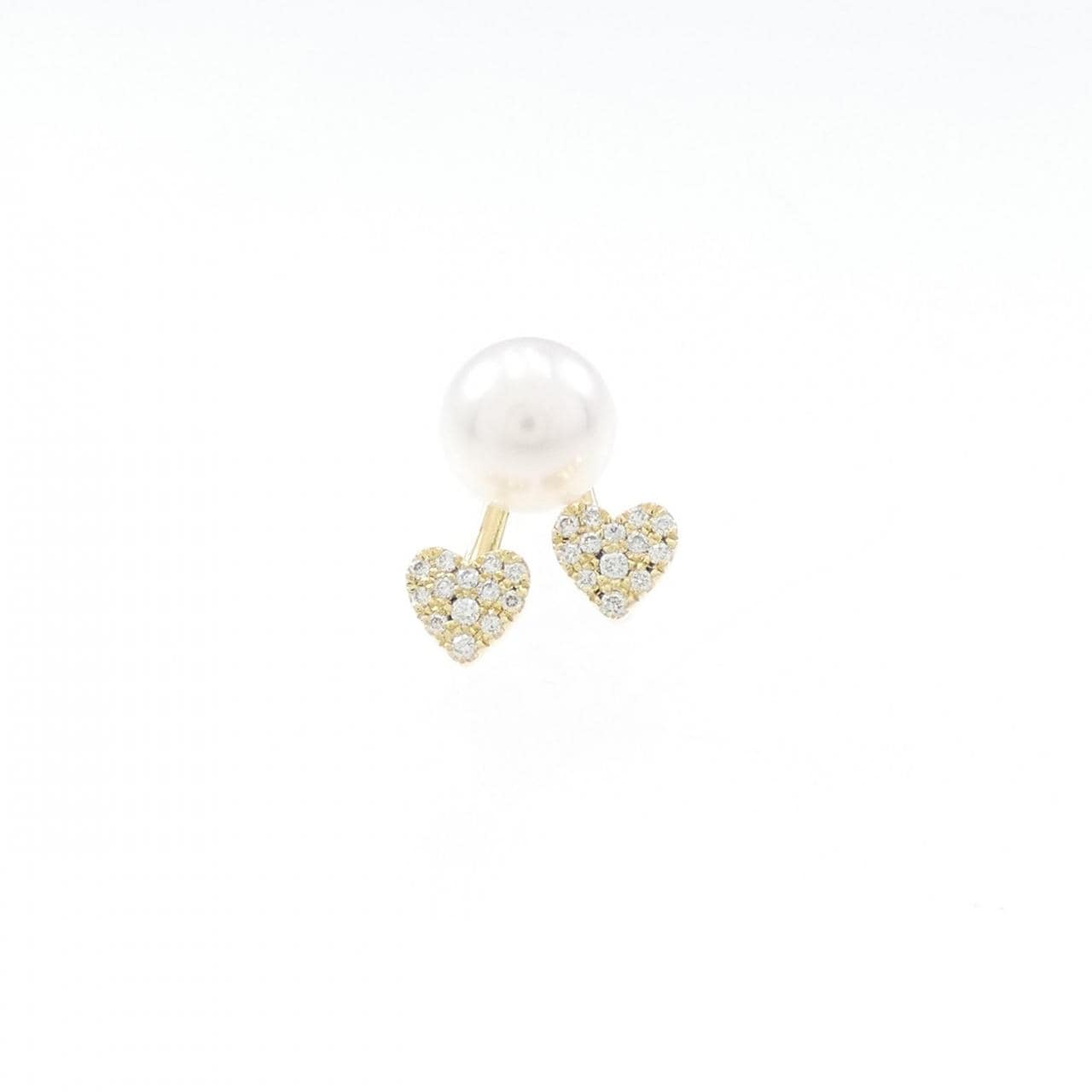 AHKAH Pavé OPAL Earrings 6.1mm Single Ear