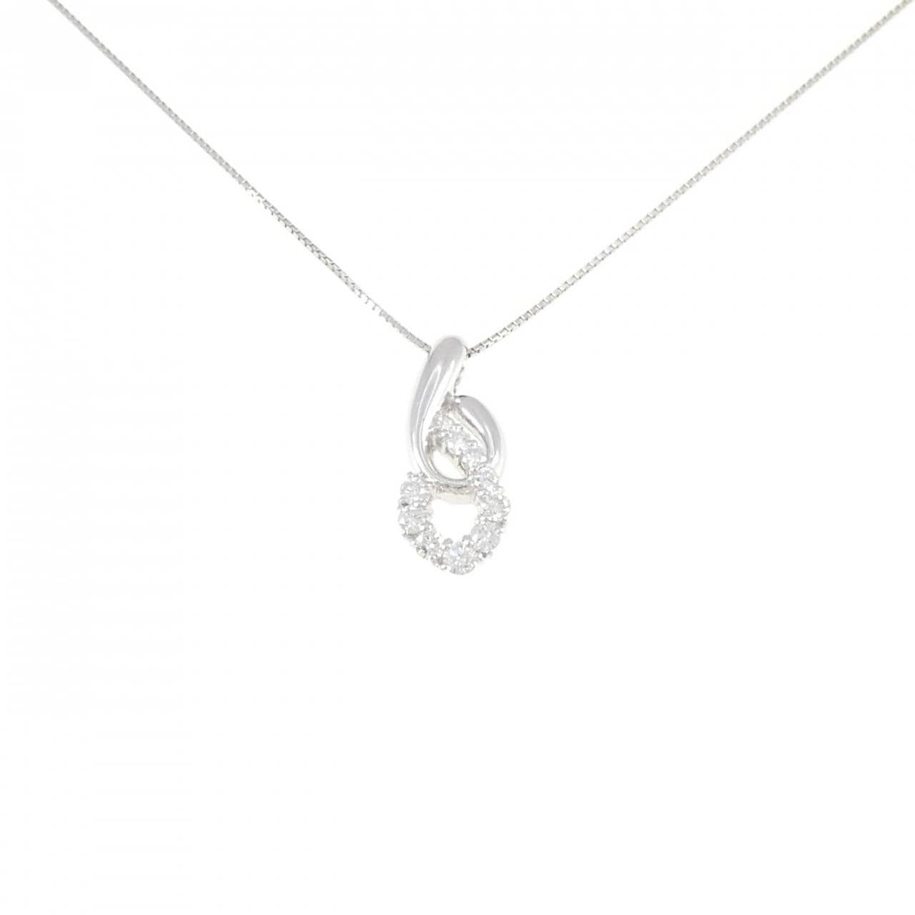 PT900/PT850 ダイヤモンド ネックレス 0.52CT