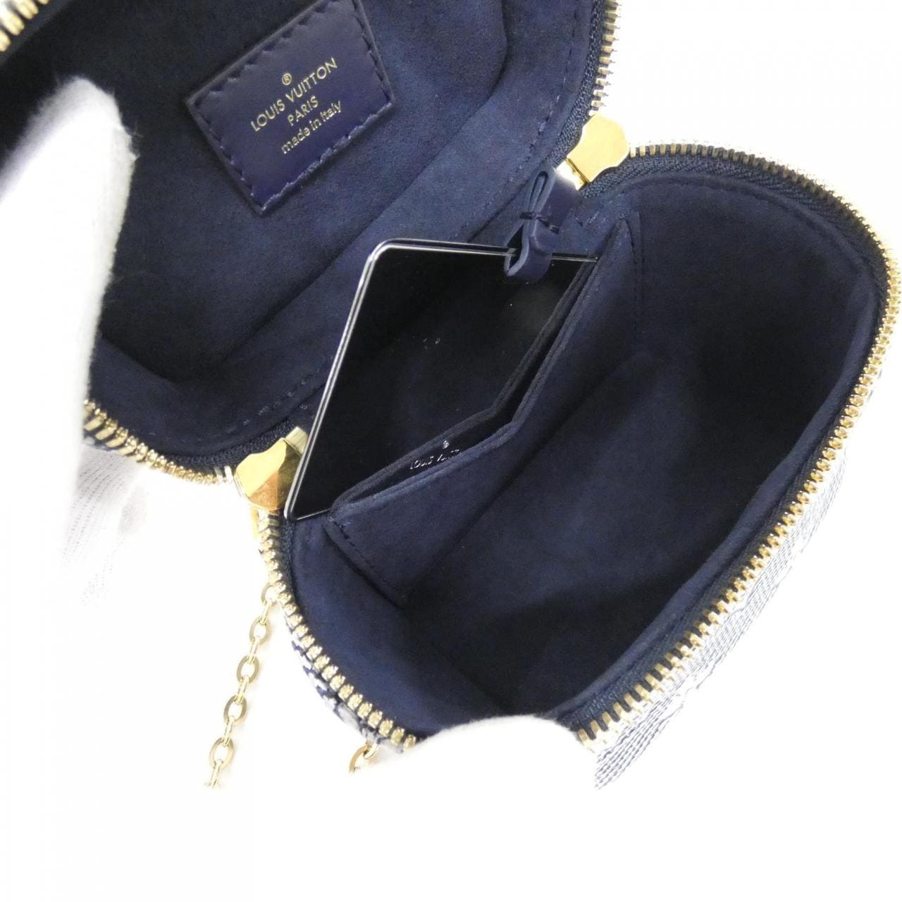 ルイヴィトン モノグラム ラミネーテッドジャカード ミクロ ヴァニティ M82467 ショルダーバッグ