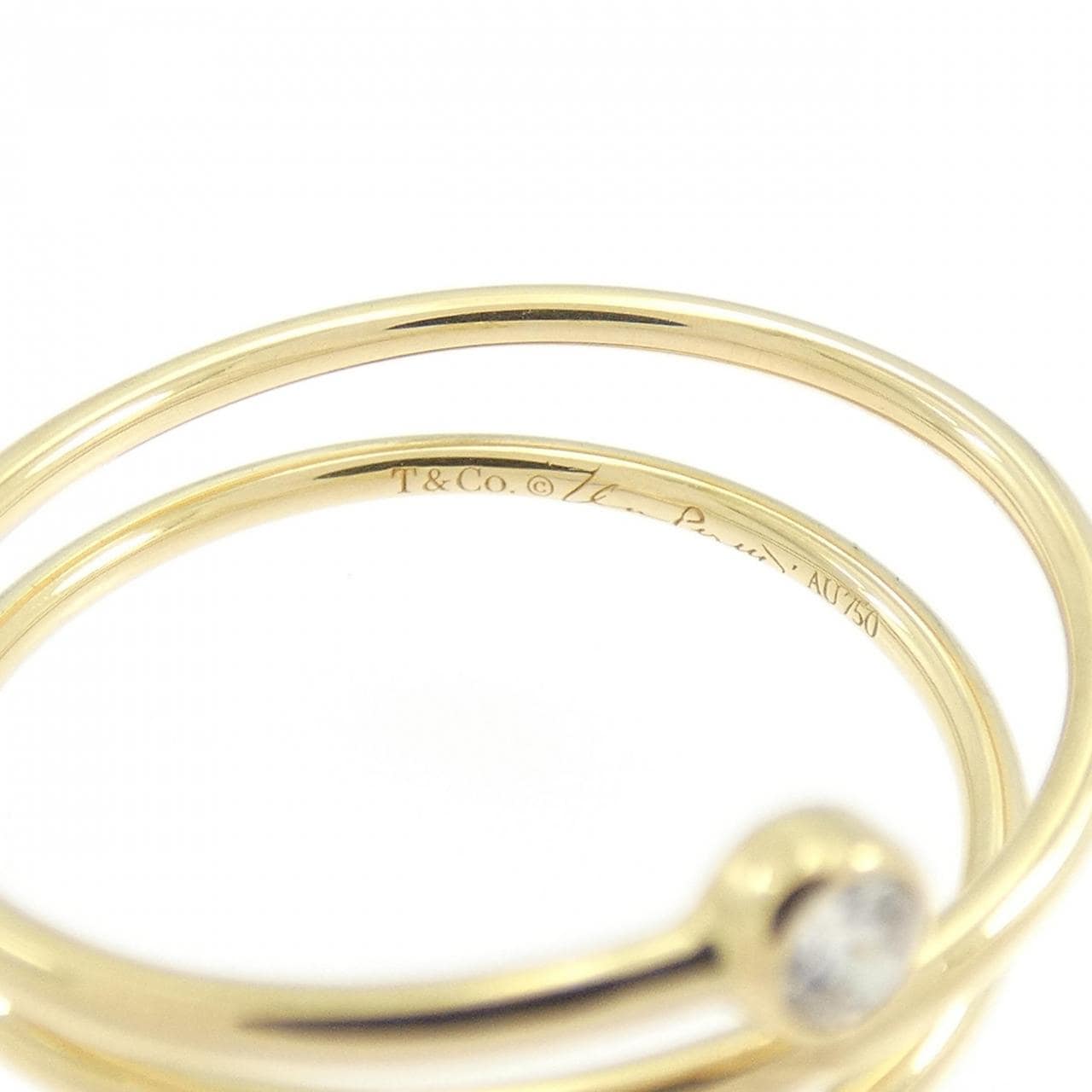 ティファニー フープ リング