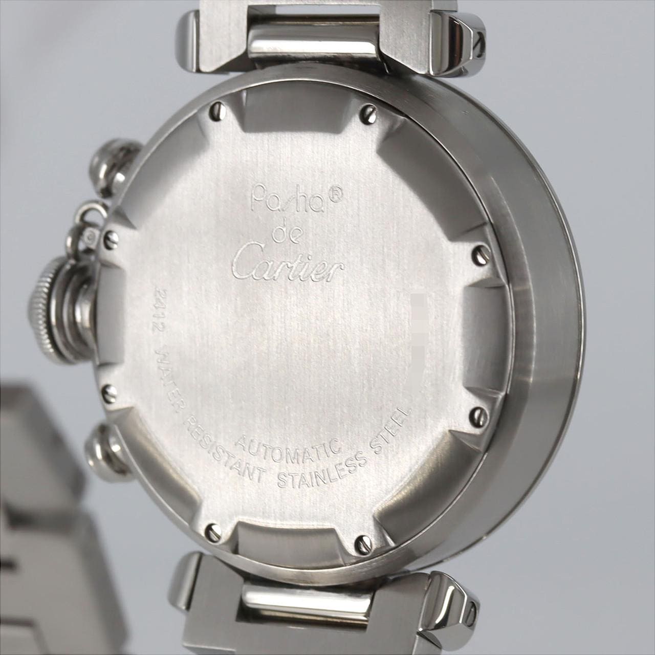 カルティエ パシャCクロノグラフ W31048M7 SS 自動巻