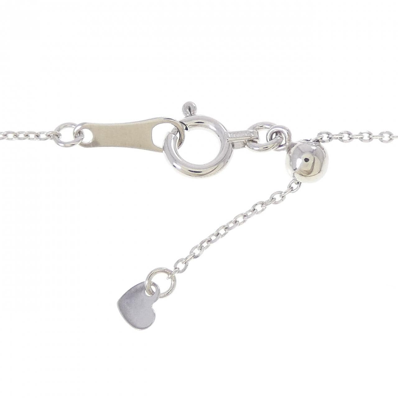 PT900/PT850 非加熱 パパラチアサファイヤ ネックレス 0.70CT