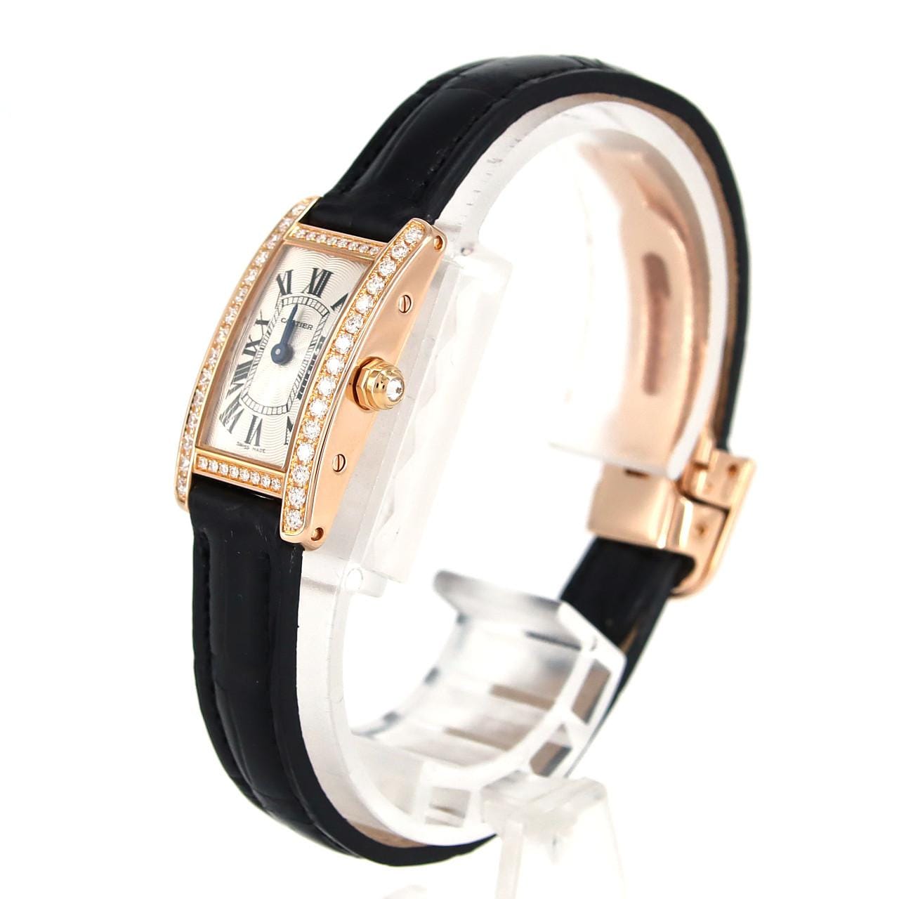 Cartier Mini Tank American PG/D WB710014 PG/RG石英