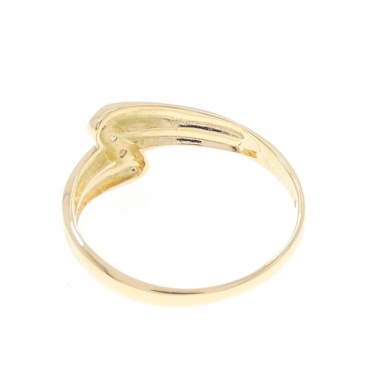 K18YG Diamond ring