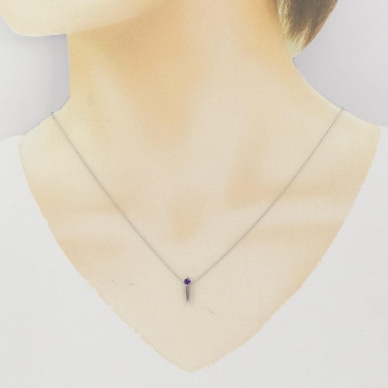 PT900/PT850 Amethyst Necklace