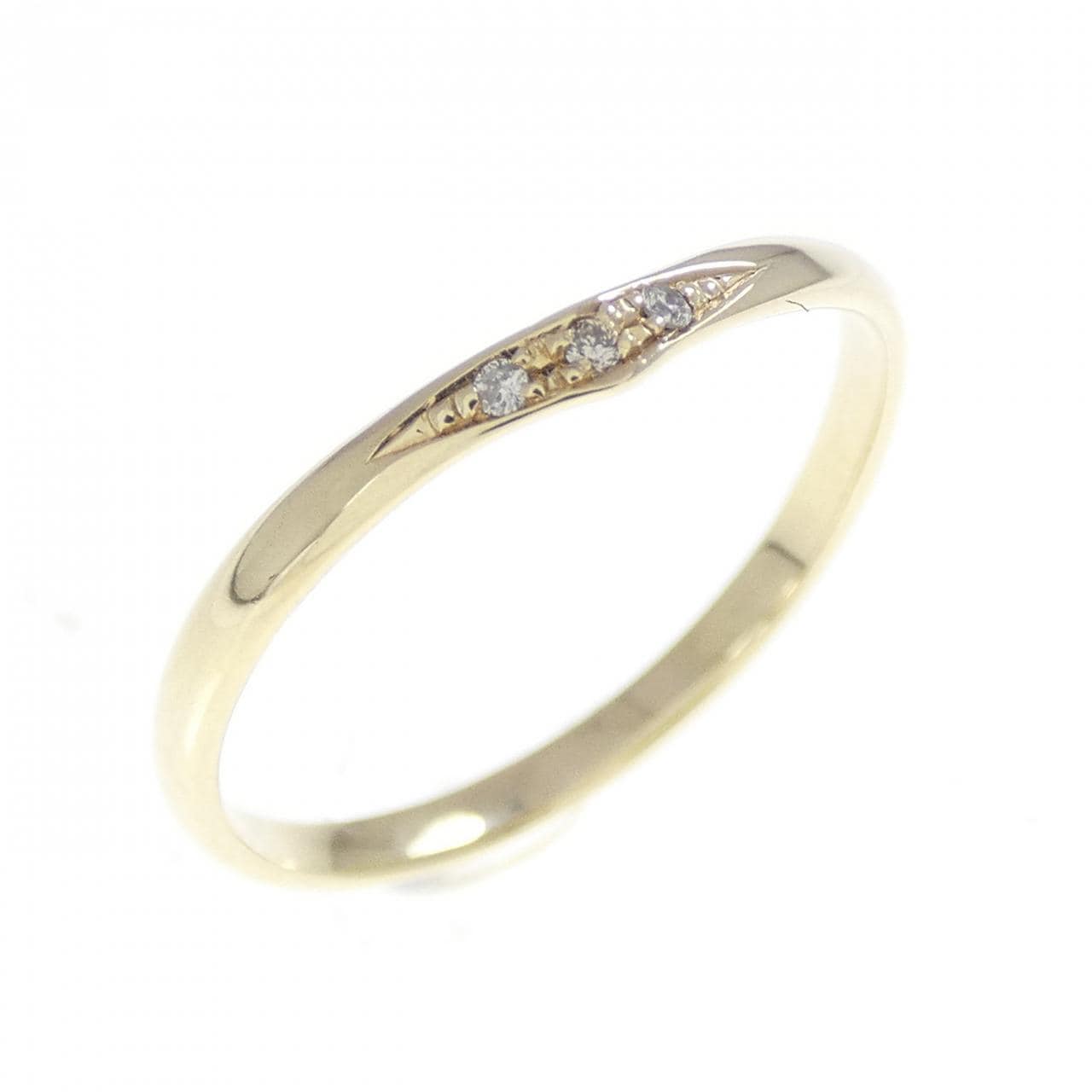 K10YG ダイヤモンド リング