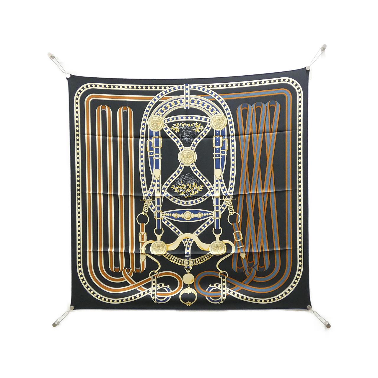 エルメス GLAND TRALALA カレ スカーフ