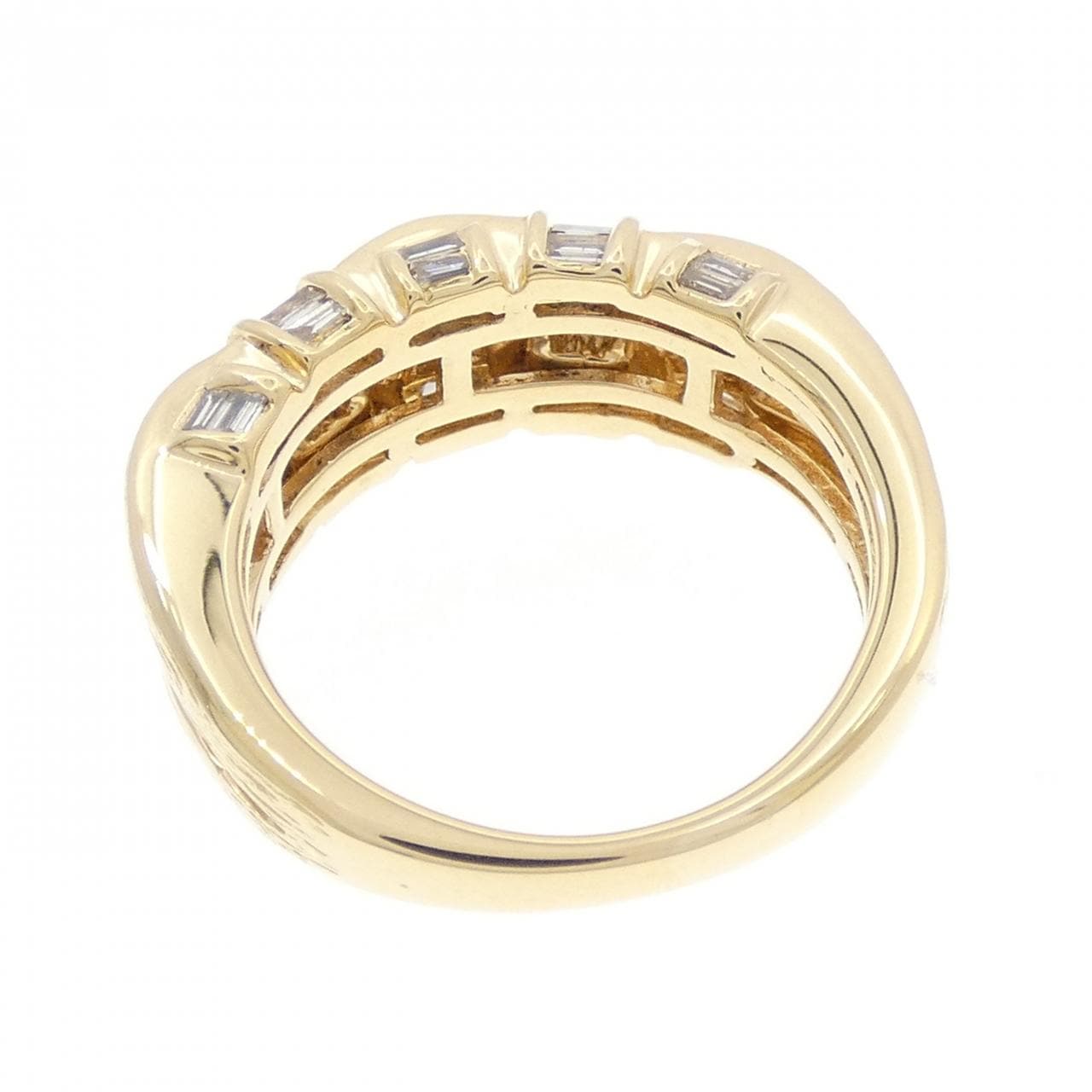 K18YG ダイヤモンド リング 0.35CT