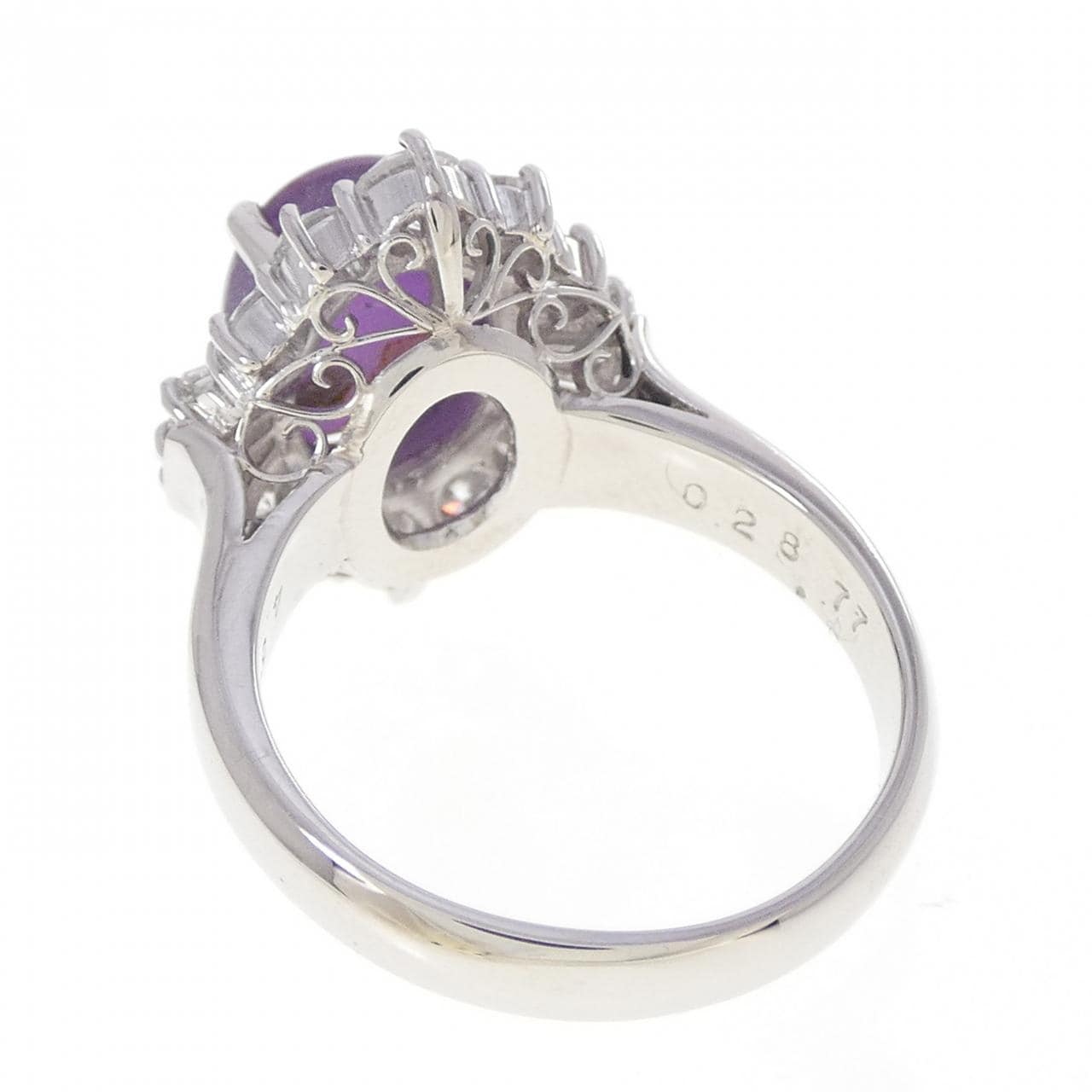 PT900 スターサファイヤ リング 4.55CT