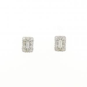 【新品】PT900 ダイヤモンド ピアス 0.44CT