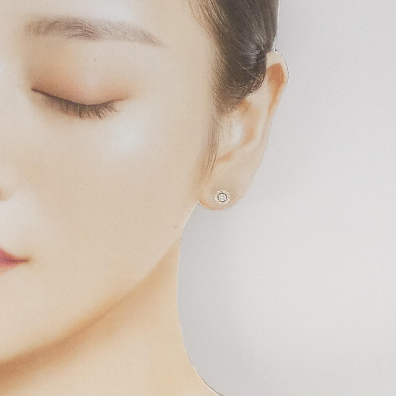 【リメイク】K18YG ダイヤモンド ピアス 0.40CT