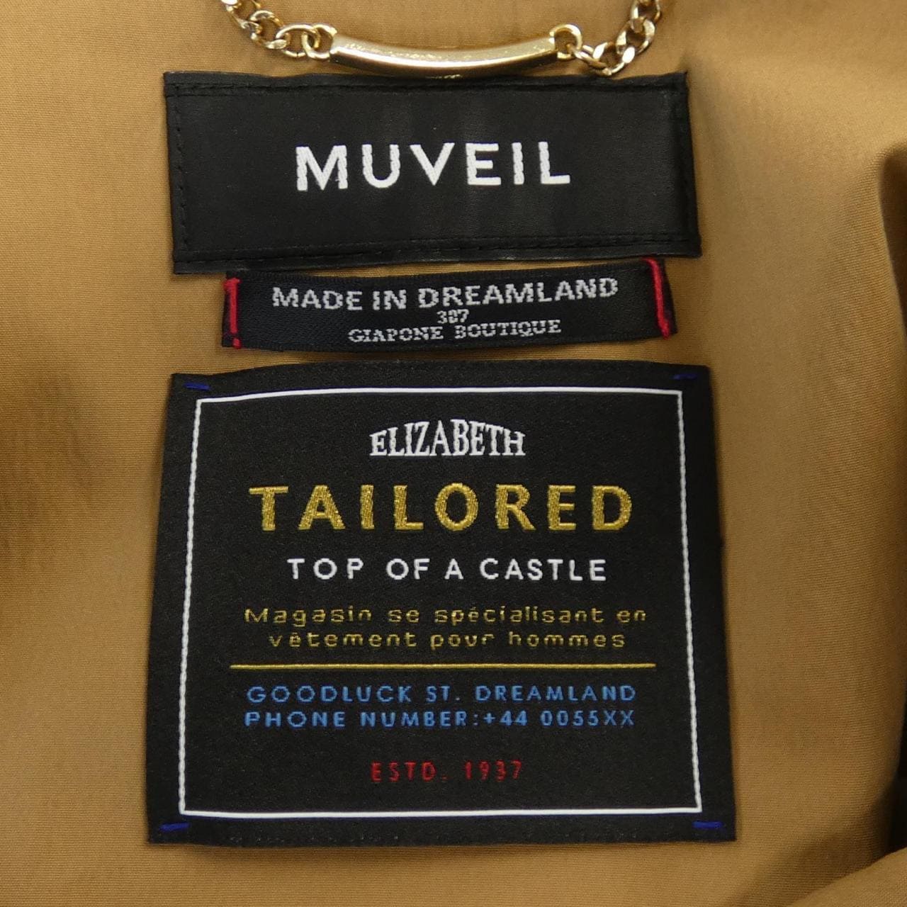 ミュベール MUVEIL トレンチコート