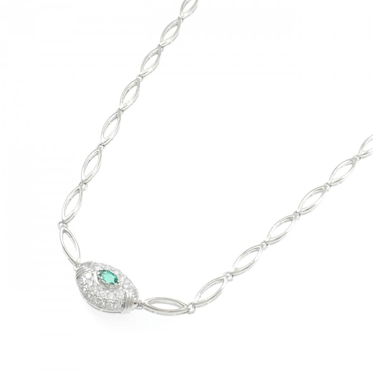 ポーラ エメラルド ネックレス 0.15CT