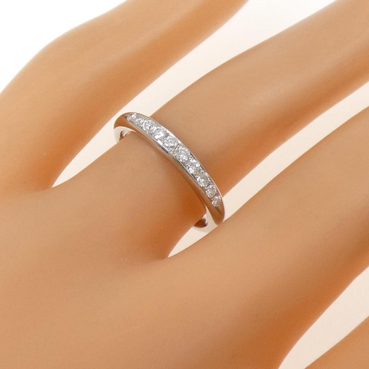 PT950 ダイヤモンド リング 0.182CT