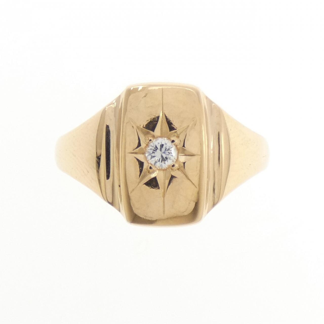 K18PG ダイヤモンド リング 0.06CT