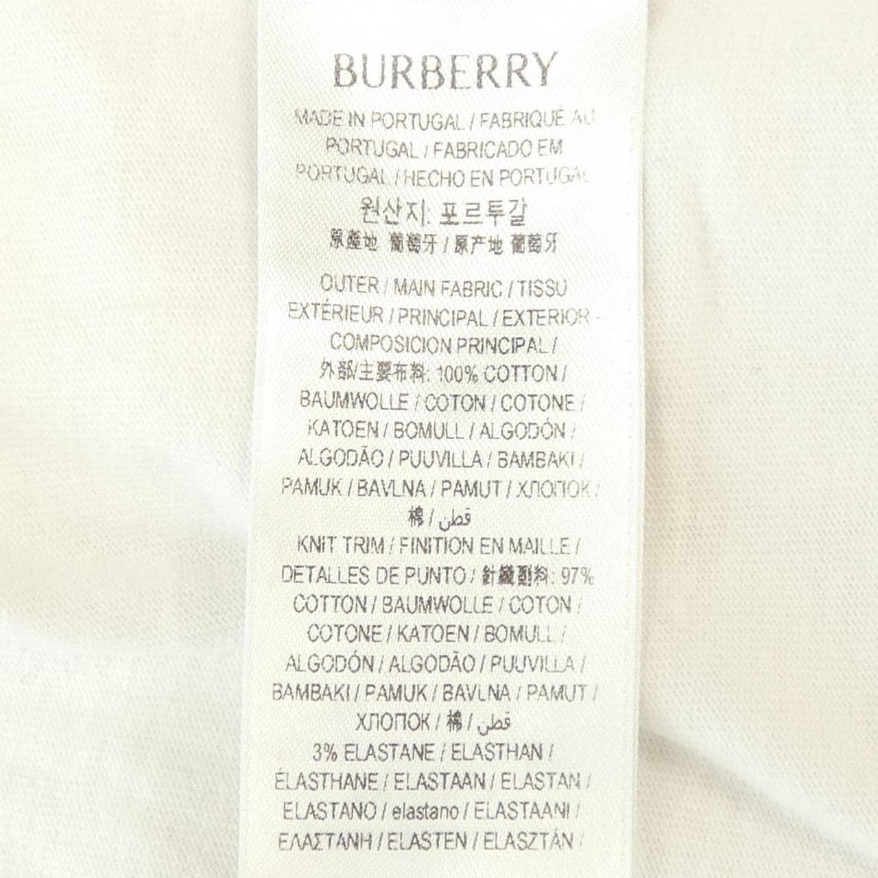 バーバリー BURBERRY 8090618 Tシャツ