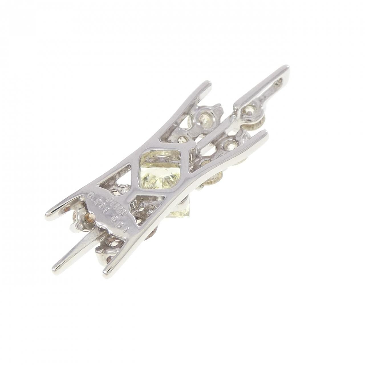 PT900 ダイヤモンド ペンダント 0.511CT