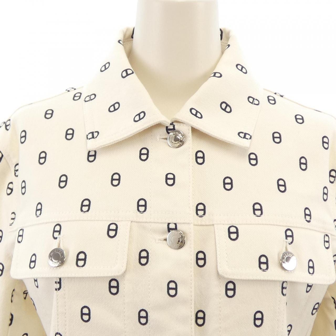 エルメス HERMES CHAINE D'ANCRE 3E0231D5 デニムジャケット