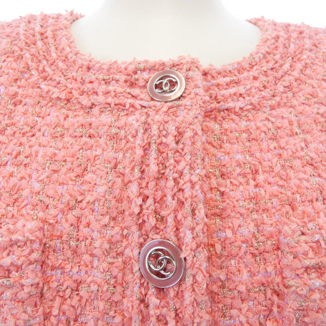 シャネル CHANEL P63284V48654 20P ノーカラージャケット
