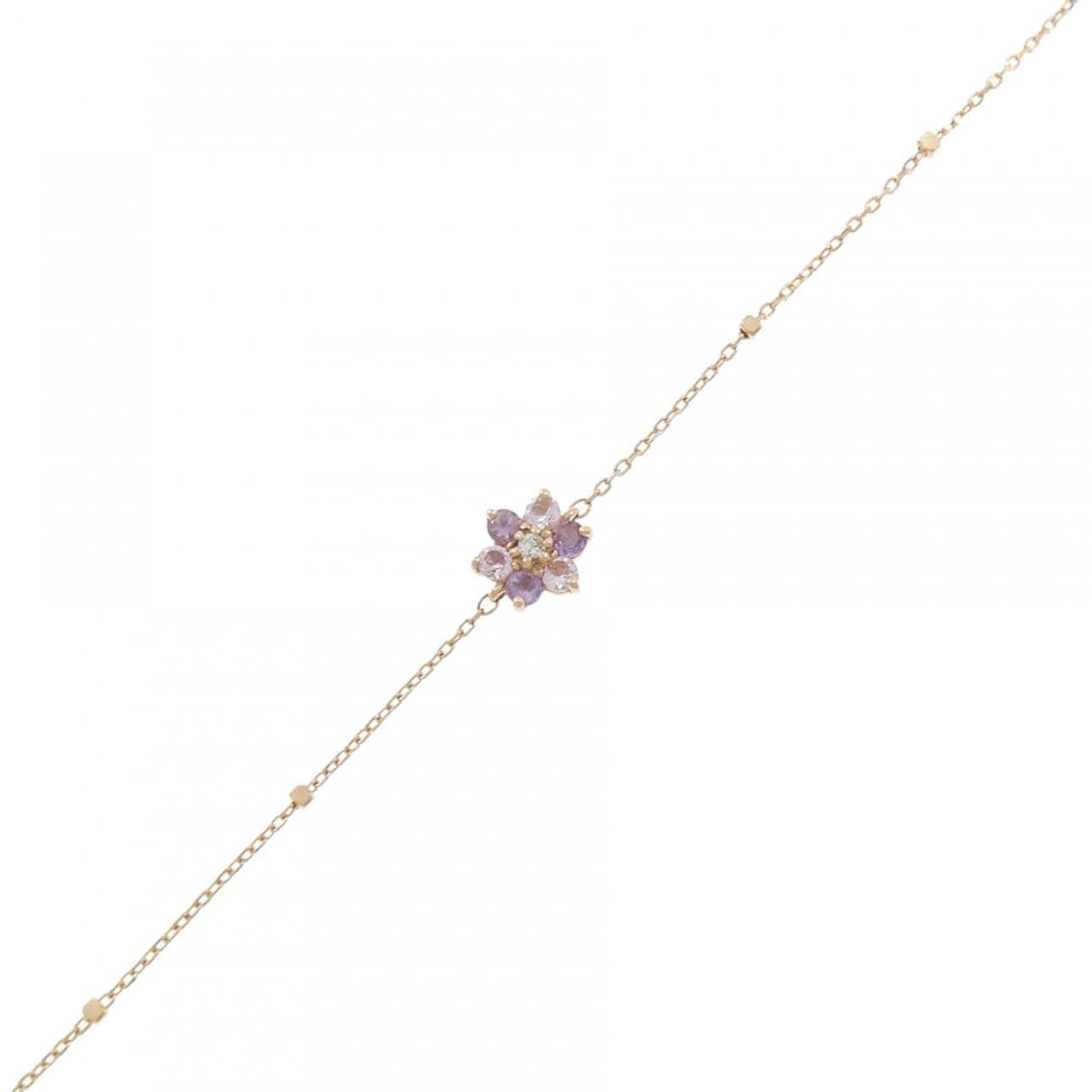 4゜C サファイヤ ブレスレット