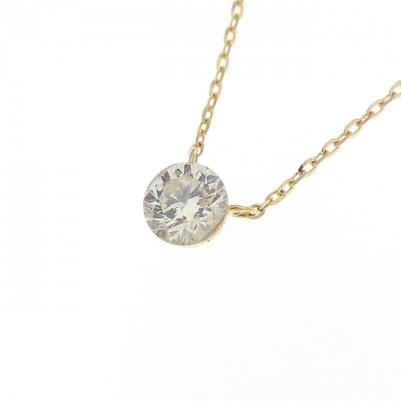 アガット ダイヤモンド ネックレス 0.2CT