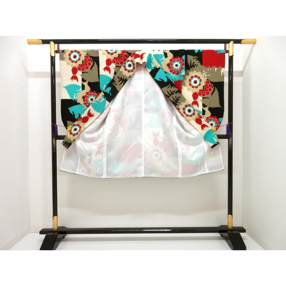 化繊　二尺袖　モダンアンテナ