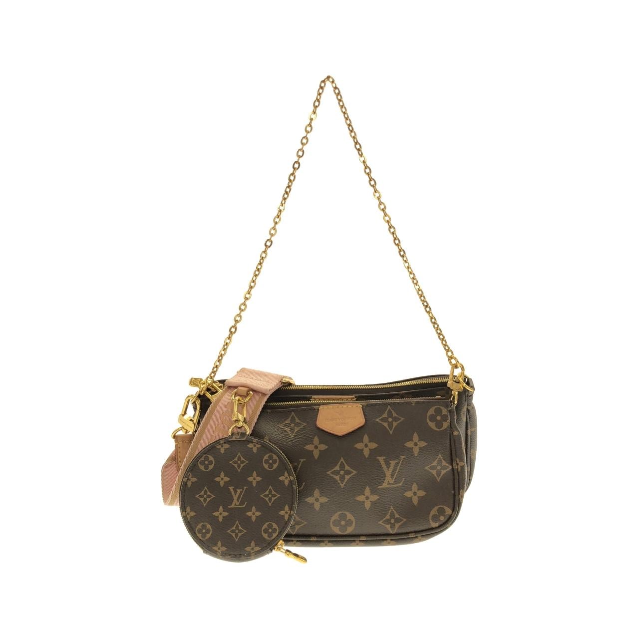 ルイヴィトン モノグラム ミュルティ ポシェット アクセソワール M44840 ショルダーバッグ