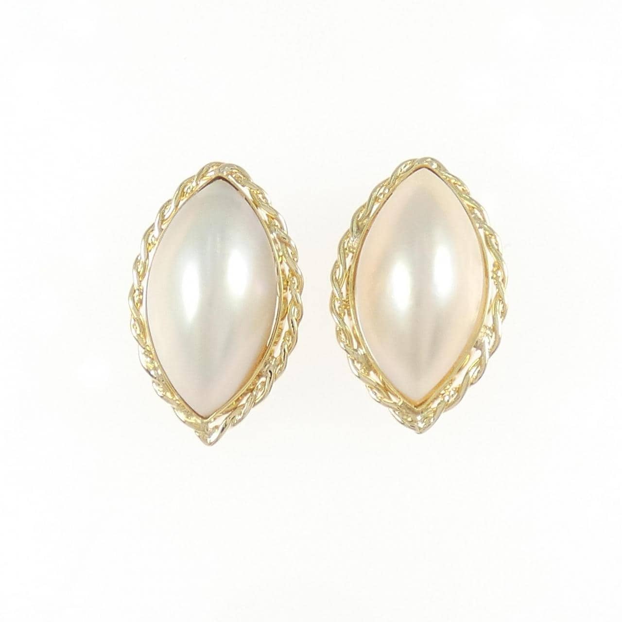 K18YG マベパール ピアス