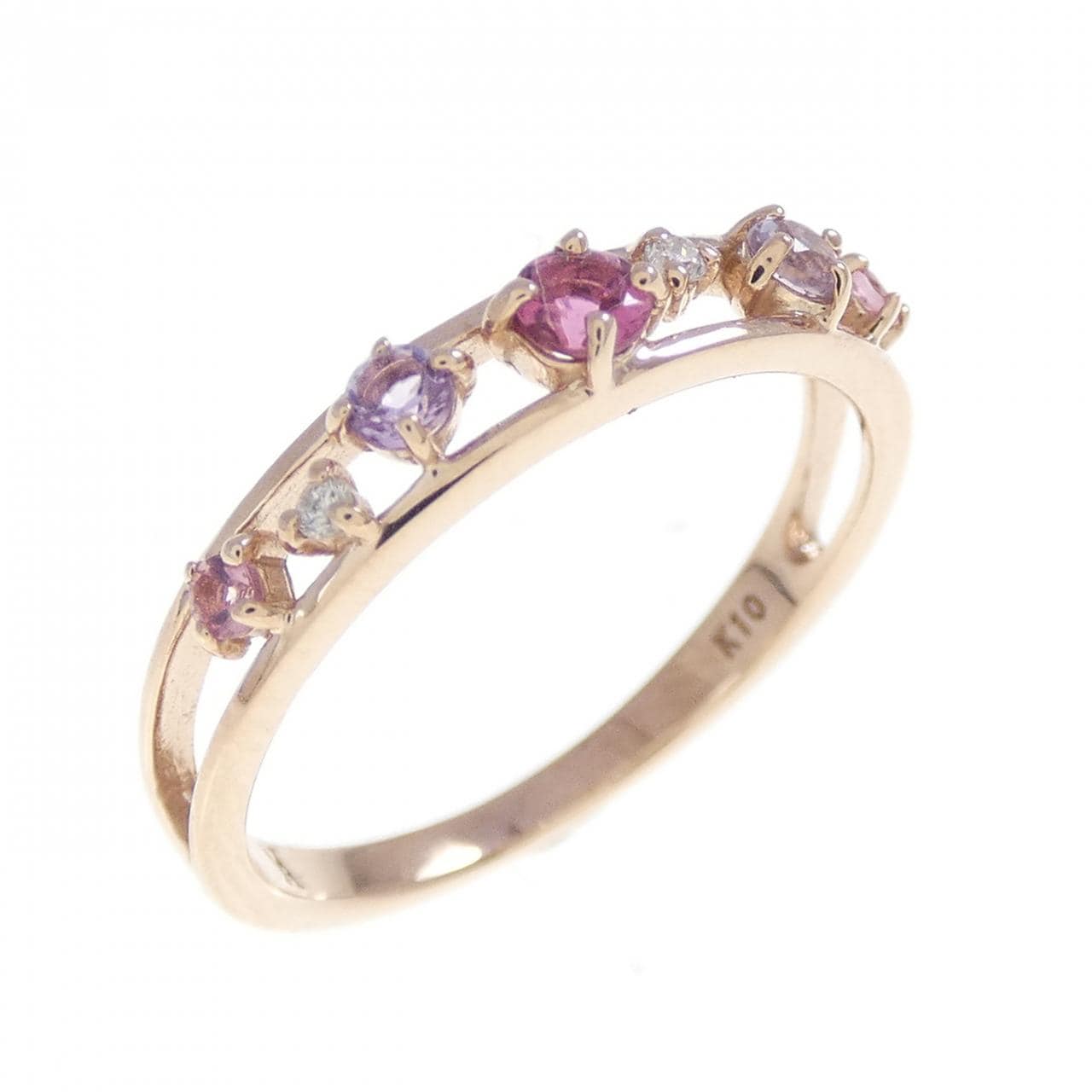 ヴァンドーム カラーストーン リング