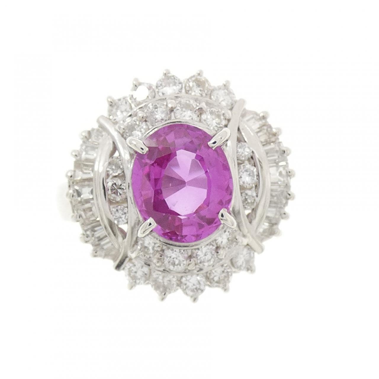 PT900 サファイヤ リング 1.73CT