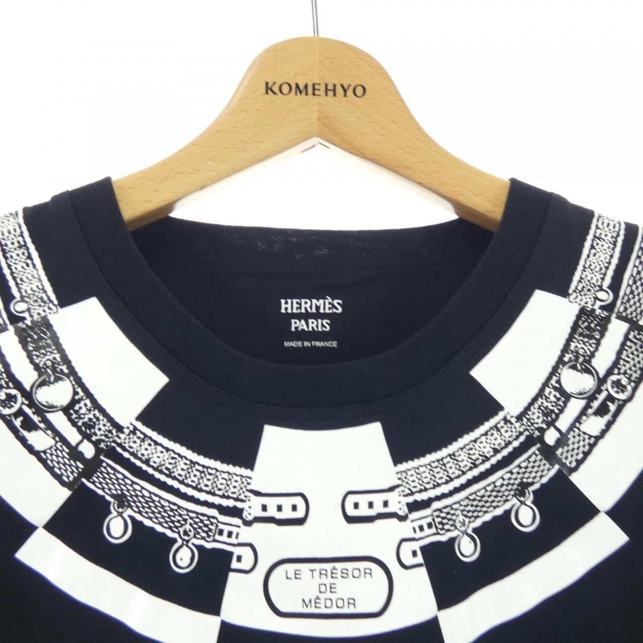 エルメス HERMES カルトゥッシュ LE TRESOR DE MEDOR 2H4612DU Tシャツ