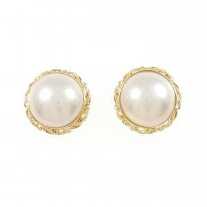 Mabe pearl earrings/earrings