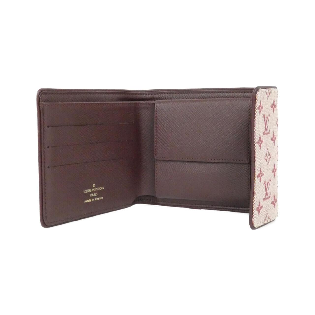 ルイヴィトン モノグラム ミニ ポルト ビエ カルト クレディ モネ M92241 財布