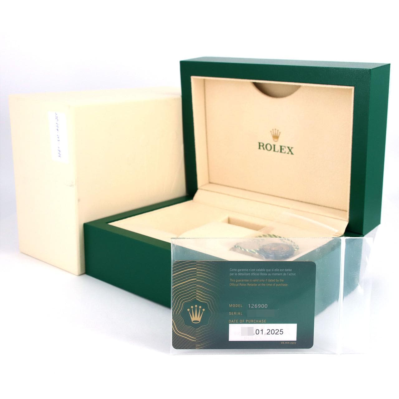 ROLEX Air King 126900 SS自動上弦隨機編號