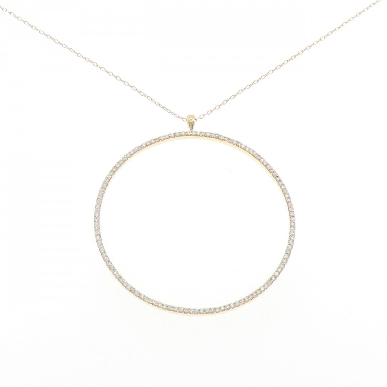 K18YG ダイヤモンド ネックレス 1.00CT