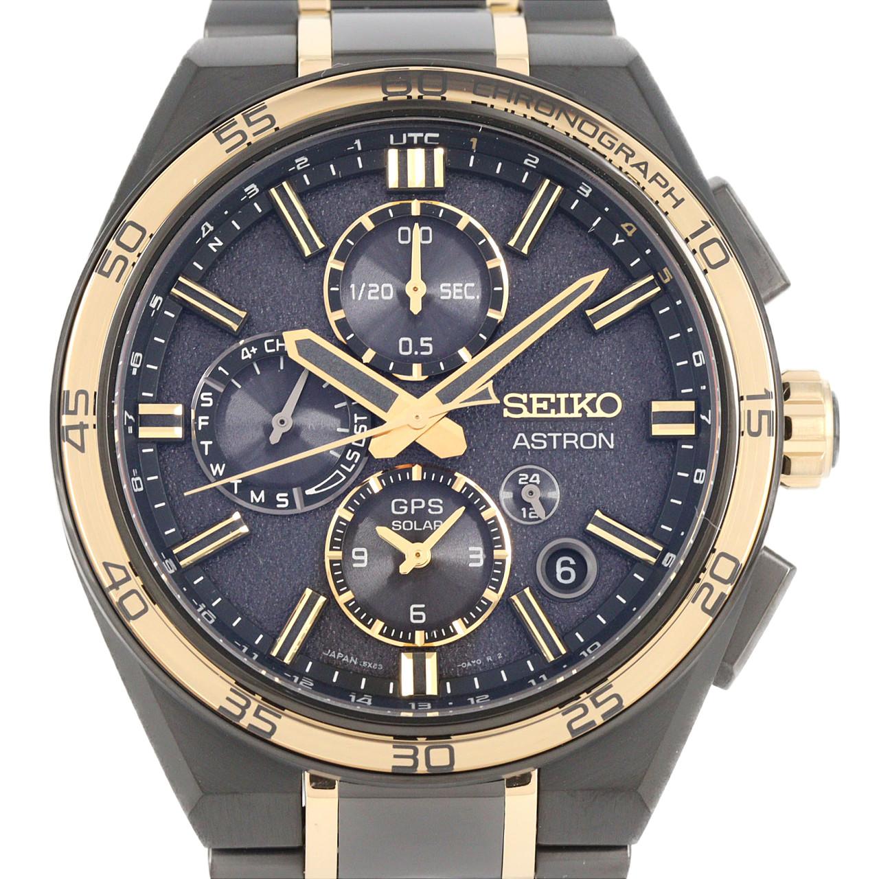 【新品】セイコー アストロン GPS電波時計 LIMITED SBXC186 TI ソーラークォーツ