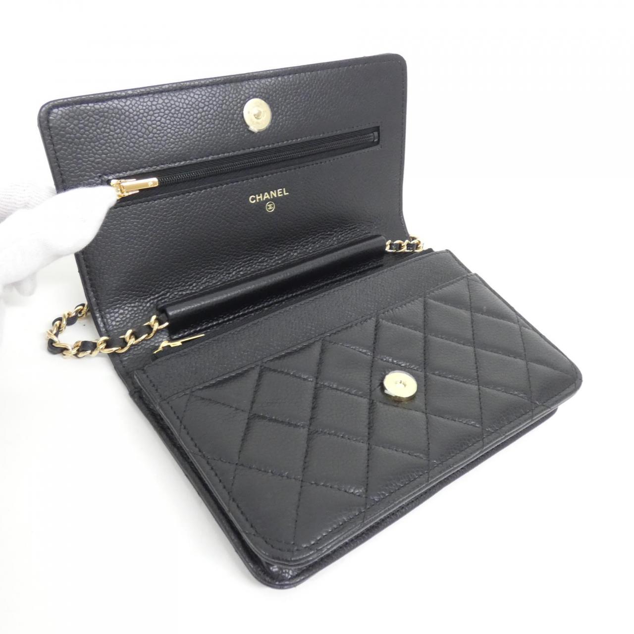 シャネル タイムレスクラシック ライン AP0250 チェーンウォレット