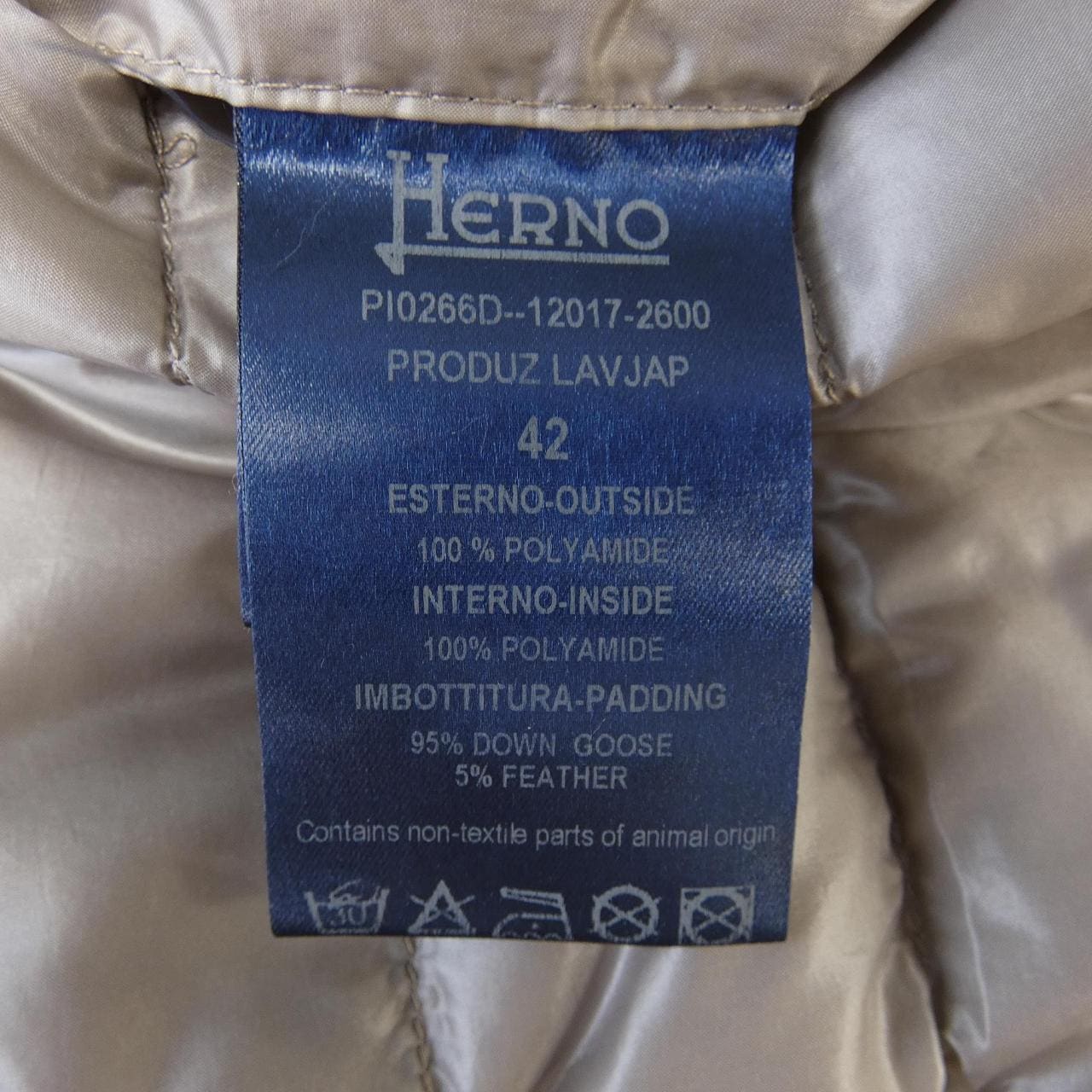 ヘルノ Herno PI0266D-12017-2600 ダウンベスト