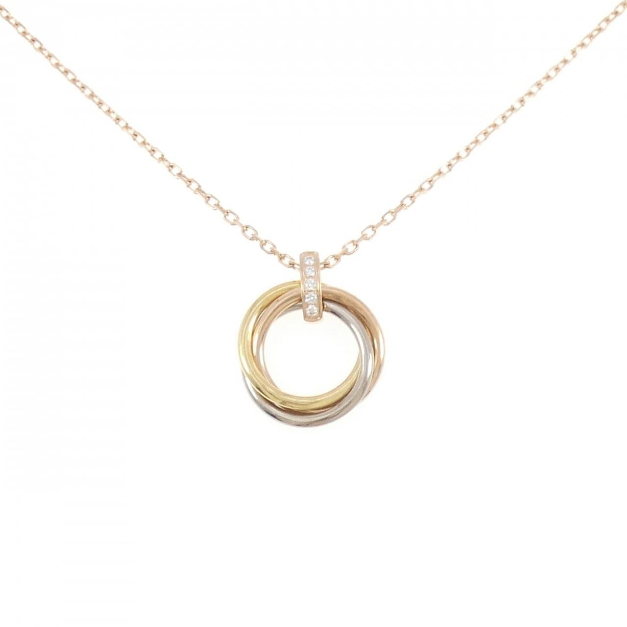 カルティエ トリニティ ネックレス