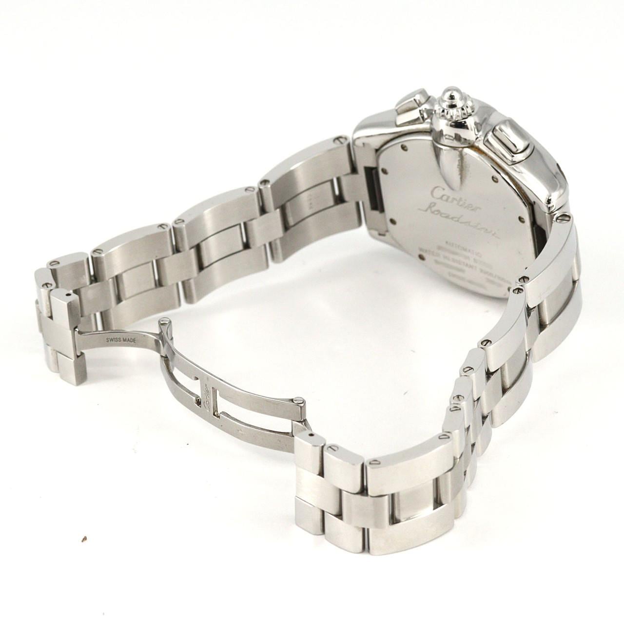 【ノーメンテナンス還元価格】カルティエ ロードスタークロノグラフXL W62020X6 SS 自動巻