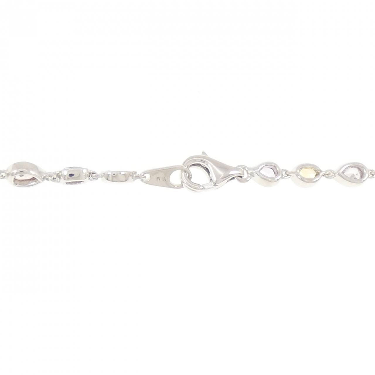 K18WG ダイヤモンド ネックレス 10.13CT
