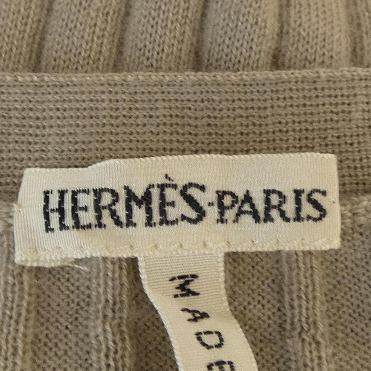 【ヴィンテージ】エルメス HERMES カーディガン