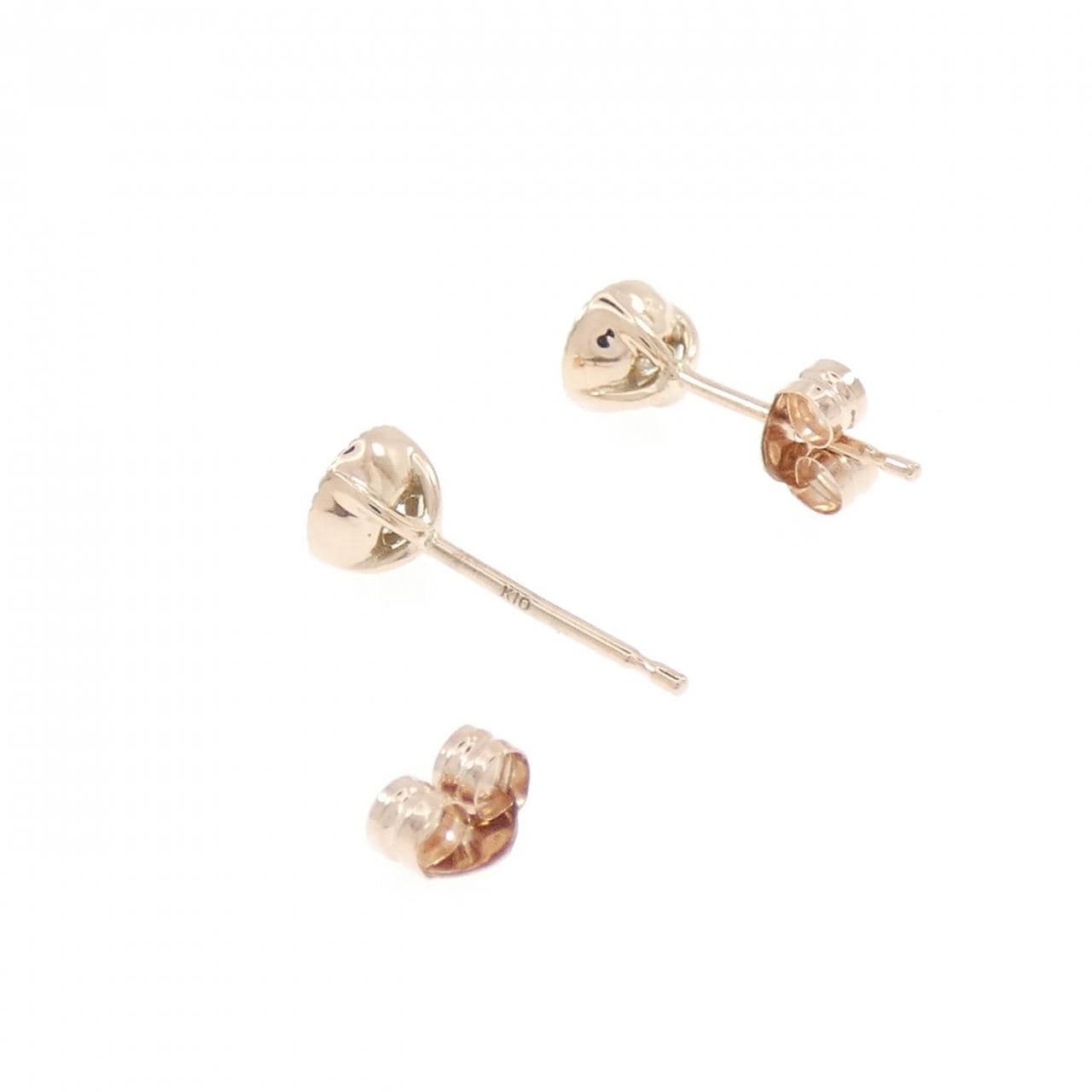 K10PG ダイヤモンド ピアス 0.20CT