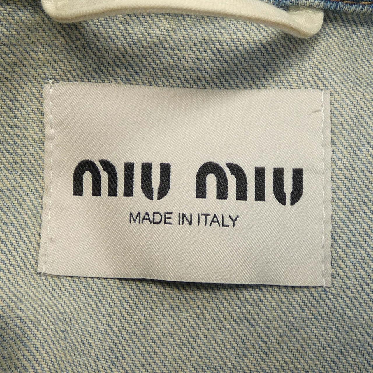 ミュウミュウ MIU MIU デニムジャケット