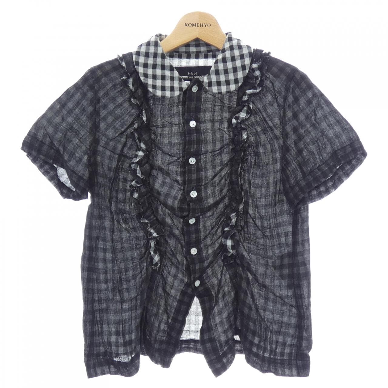 トリココムデギャルソン tricot COMME des GARCONS TQ-B027 S／Sシャツ