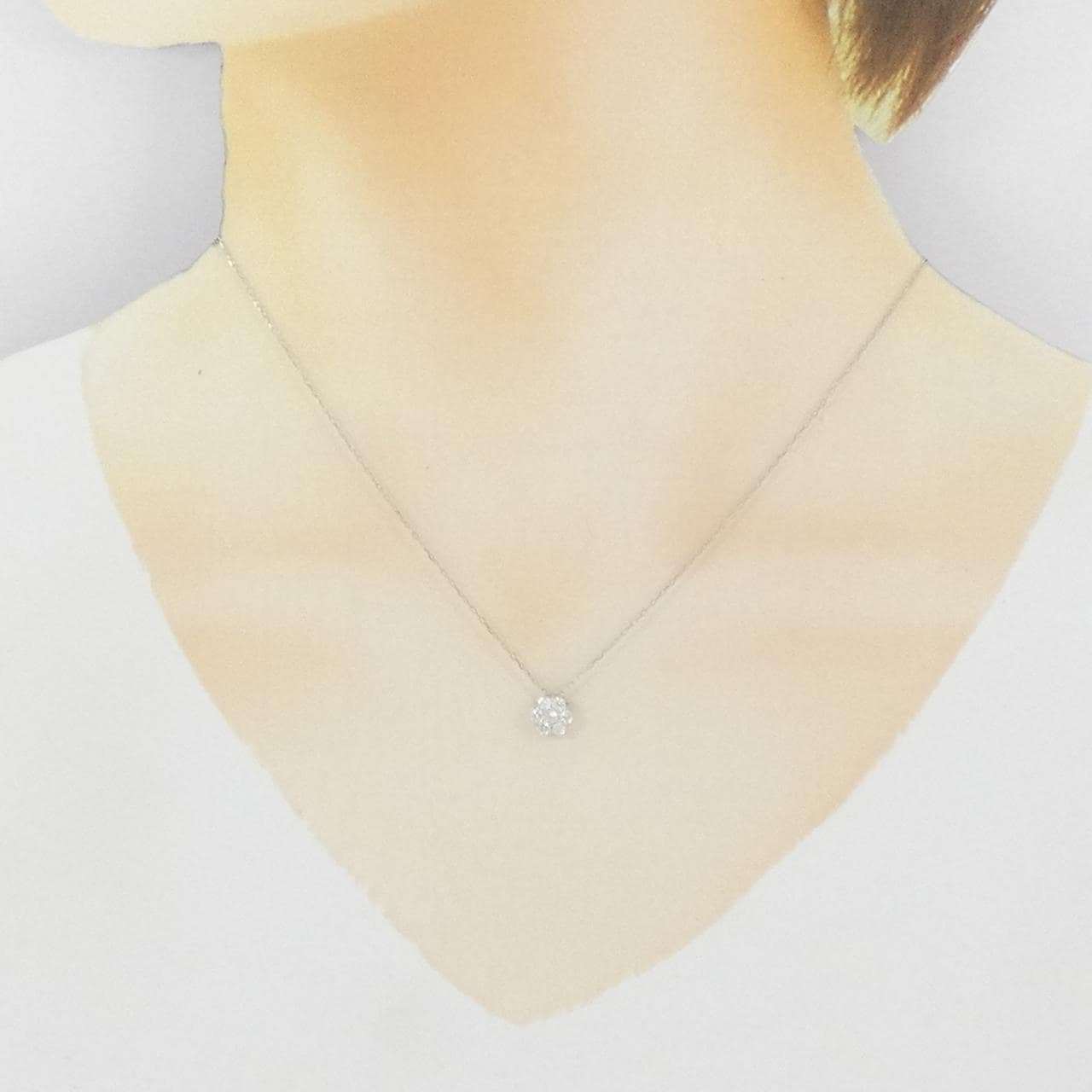 PT900/PT850 花形鑽石項鍊 0.30CT